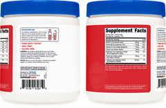 Nutricost Electrolyte Complex Powder mixed in glass after workout.