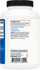 Gluten-free and non-GMO Nutricost label on packaging.