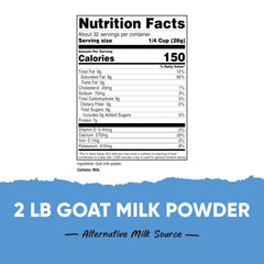 Nutricost Goat Milk Powder measuring-spoon ready for precise, convenient portioning.