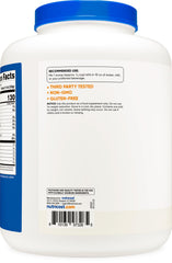 Nutricost Grass-Fed Whey Isolate unflavored powder ready to mix