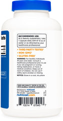Nutricost Niacinamide 500mg bottle pour shows convenient serving for routines.