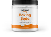 Nutricost Pantry Baking Soda bottle ready for baking and deodorizing