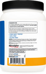 Nutricost Pre-Workout Complex third-party testing badge and quality assurance