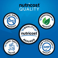 Nutricost Turkesterone capsules inside bottle for easy daily supplementation
