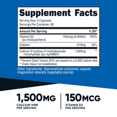 Nutricost Vitamin D3 6000 IU capsules for daily immune and bone support.