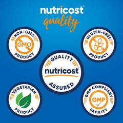 Nutricost Vitamin K2 MK-4 serving with capsule and scoop for daily use
