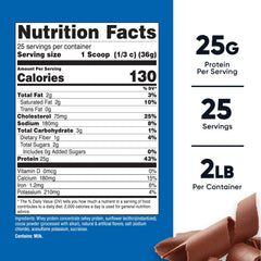 Nutricost chocolate whey shake in a glass, a delicious post-workout drink