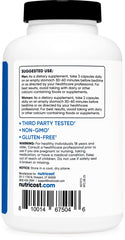 Nutricost ZMA bottle on workout mat suggests daily athletic support.