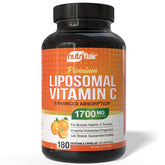 NutriFlair Liposomal Vitamin C 1700mg bottle for daily support.