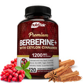 NutriFlair Berberine HCL bottle front for daily routine support