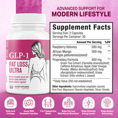 Nutrimend IQ capsules close-up highlighting a non-GMO formula for mindful eating.