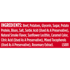 No corn or soy added in Nutrish Burger Bites for wholesome snacking.