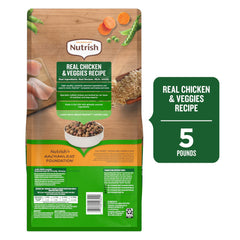 Nutrish Rachael Ray adult dog food serving bowl for mealtime excitement