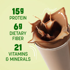 Nutrisystem ProSync powder scoop provides 15 g protein and 6 g fiber per serving.