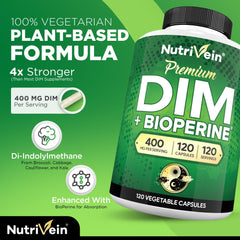Nutrivein Bioperine-enhanced blend image illustrating absorption-boosting formula.