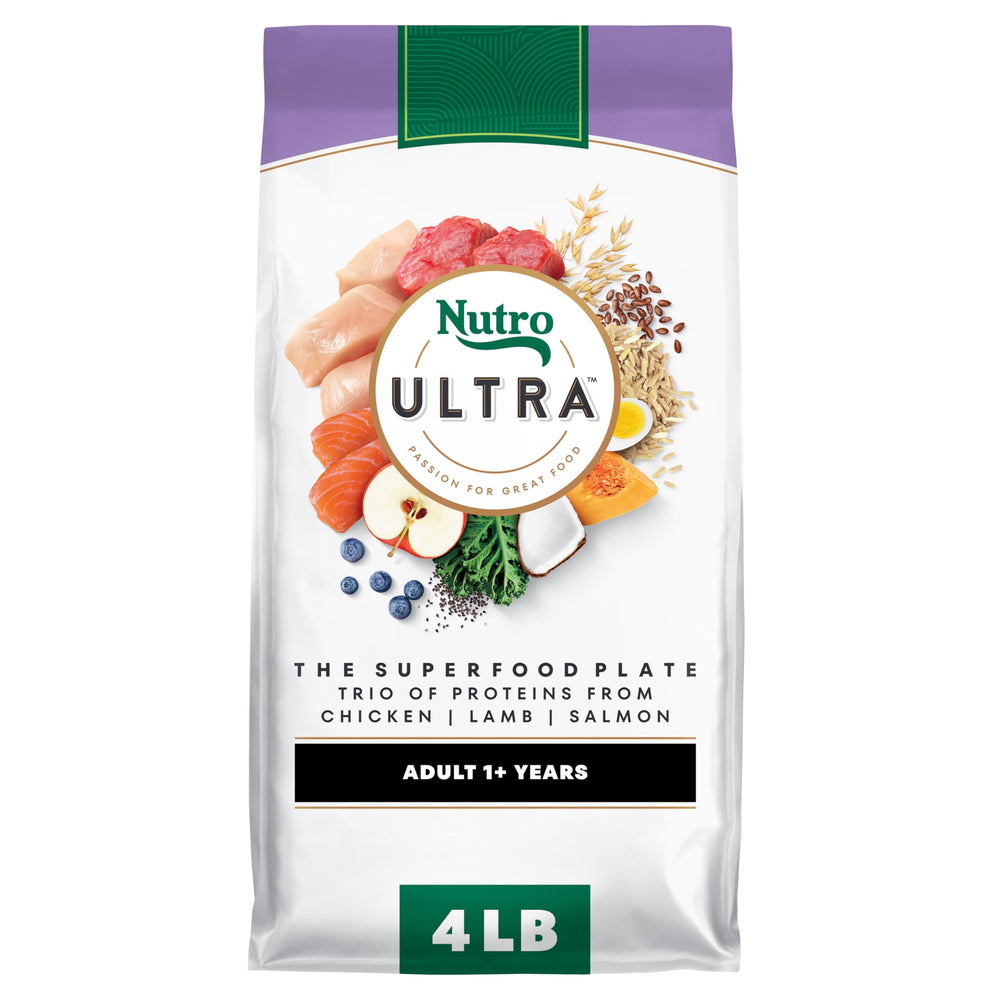 Nutro Ultra bag with trio proteins supports lean muscles