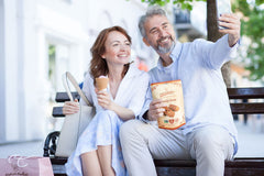 Nuts on the Run vegan gluten-free pralines with non-GMO ingredients