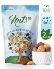 NUTS U.S. crack-open-shell emphasizes easy access to fresh nuts.