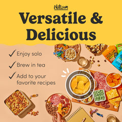 Nutscom crystallized ginger snack bag ideal for travel and snacks.