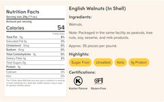 Nuts.com whole walnuts in shell closeup highlighting texture