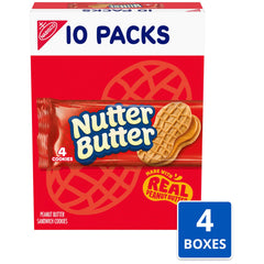 Nutter Butter peanut-shaped cookies add playful flair to snack time.