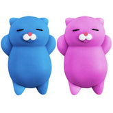 Nutty Toys squishy cat set with two 2-inch kittens' faces for tactile relief