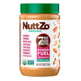 NuttZo Power Fuel jar showing seven-nut blend, ideal protein-rich snack.