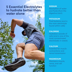 Nuun Sport Strawberry Kiwi dissolving in water to form a refreshing electrolyte drink.
