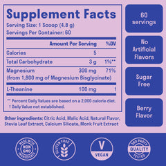 Nuven Naturals magnesium glycinate scoop ready for daily use.
