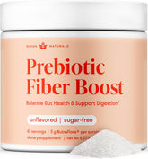 Nuven Naturals Prebiotic Fiber Powder bottle boosts daily fiber intake for digestive balance