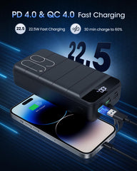 Nuxgal Power four-port USB outputs for simultaneous charging.