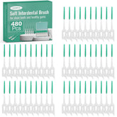 NXPPYY 480pcs dental floss picks case portable and hygienic for on the go cleaning