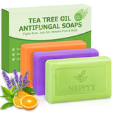 NXPPYY antifungal soap with tea tree oil lather for refreshing cleanse