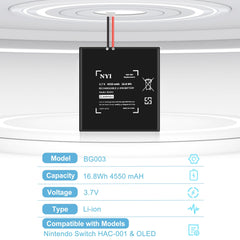 NYI internal battery assembly highlighting secure sponge pad for vibration dampening.