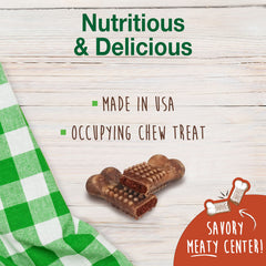 Nylabone Healthy Edibles emballage etusine, fiabilité et origine.