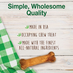 Nylabone Healthy Edibles turkey and sweet potato flavor close-up highlights tasty flavor appeal.