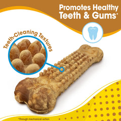 Nylabone Nubz textured surface emphasis for plaque-scraping action.