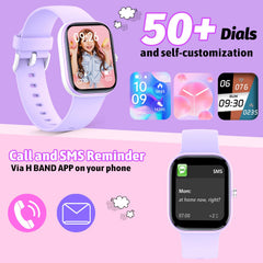 Nyonio Smart Kids Watch 1.5-inch DIY dial and wallpaper customization
