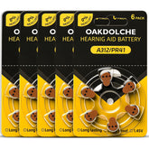 OAKDOLCHE 312 battery case with long tabs for easy handling