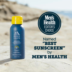 Oars + Alps non-greasy hydrating formula on skin without heavy residue