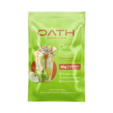 Oath Nutrition Clear Whey Isolate Powder caramel apple bag, refreshing post-workout protein.
