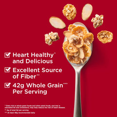 Oatmeal Crisp whole grain serving highlights 42g per portion.