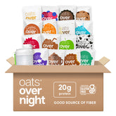 Oats Overnight Ultimate Variety Pack front view, convenient grab-and-go breakfast option.