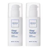 Obagi Hydrate bottle close-up highlighting all-day hydration