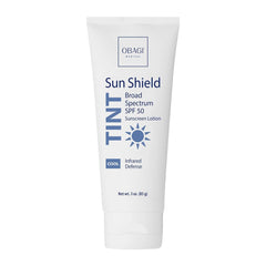 Obagi Sun Shield tinted sunscreen 3oz bottle with SPF 50 protection