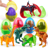 OCATO Easter eggs six-pack with dinosaur toys for imaginative play.