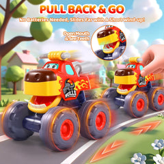 OCATO crocodile monster truck pull-back toy sparks imaginative play