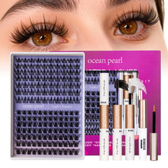 Ocean Pearl doll-eye cluster styling for open-eye looks.