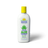 Ocean Potion after sun lotion bottle with aloe vera for soothing hydration after sun exposure