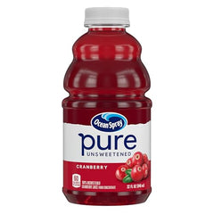 Ocean Spray Cranberry Juice From Concentrate bottle with bold tart flavor
